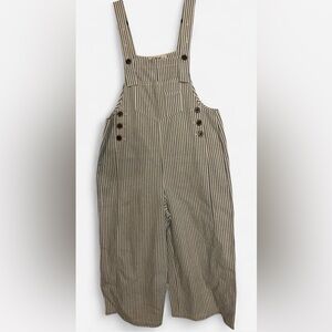 Three Bird Nest blue and White Striped Jumpsuit